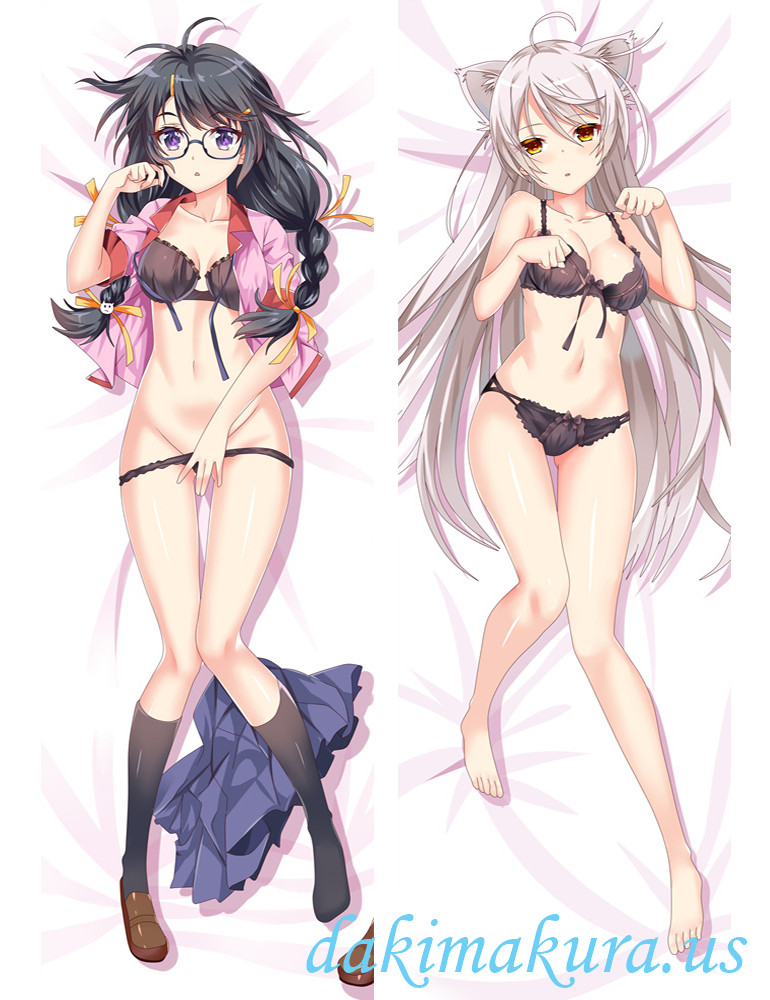 Tsubasa Hanekawa - Monogatari Anime Dakimakura Japanese Hugging Body Pillow Cover